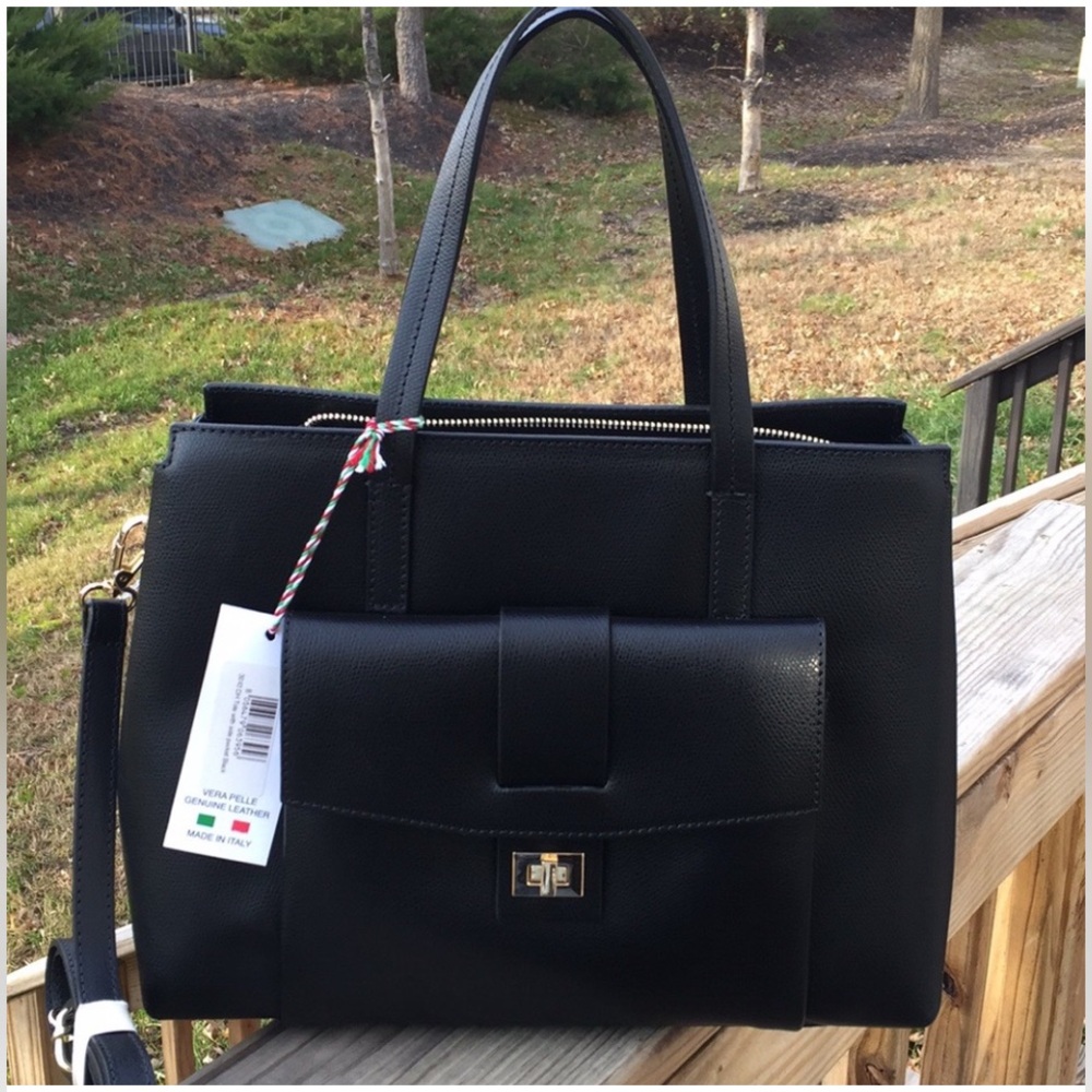 Andrea Cardone, Made in Italy, Leather Shoulder Bag